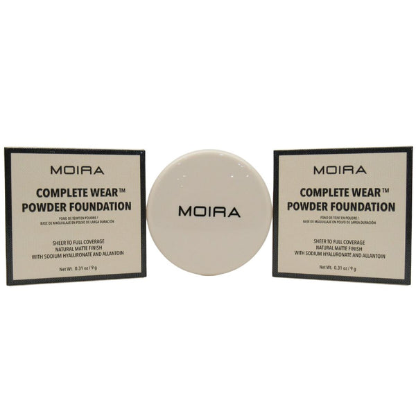 Moira Beauty Complete Wear Powder Foundation #400