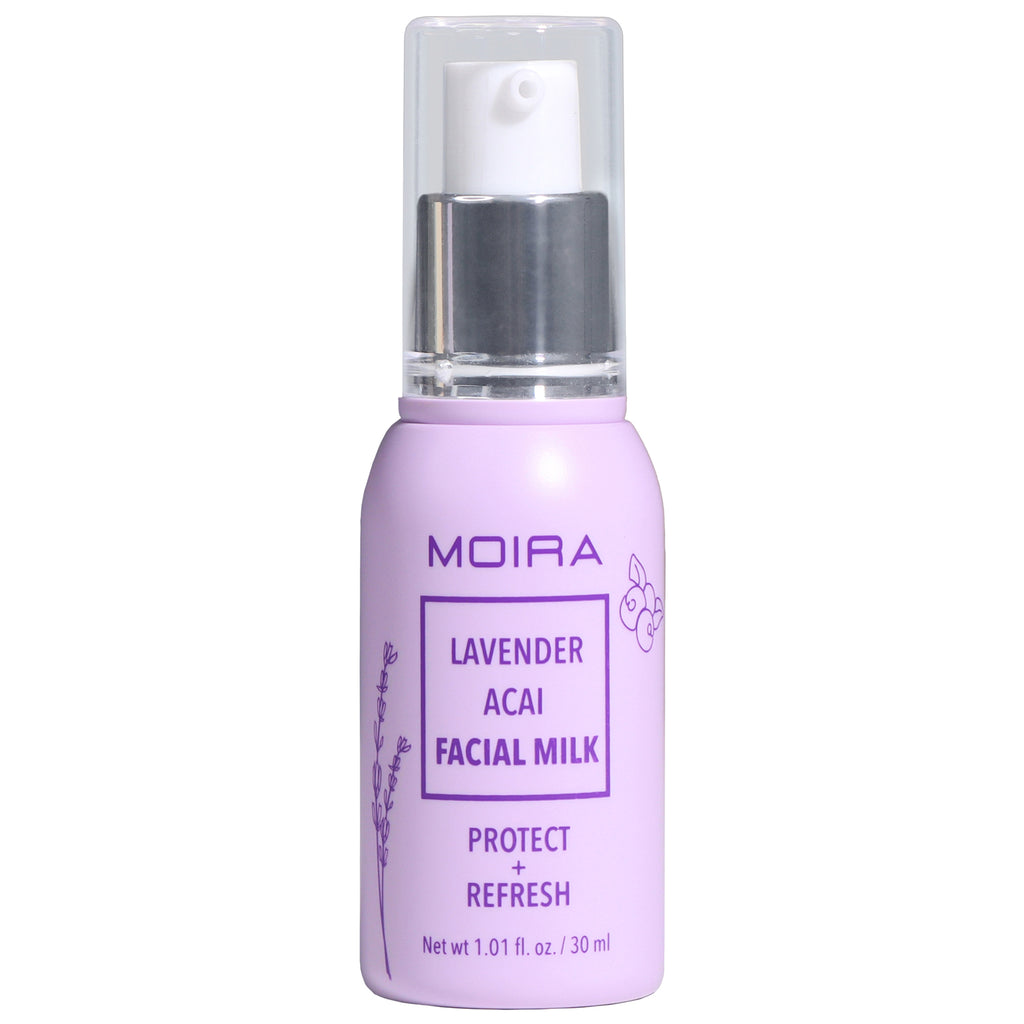 Facial Milk Lavender Acai Moira Beauty | Wholesale Makeup