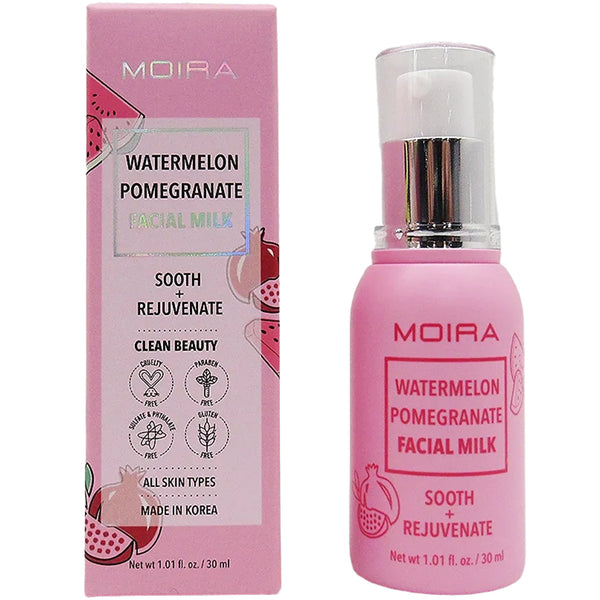 Facial Milk Watermelon Pomegranate Moira Beauty | Wholesale Makeup