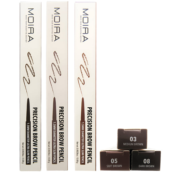 Precision Brow Pencil Moira Beauty | Wholesale Makeup