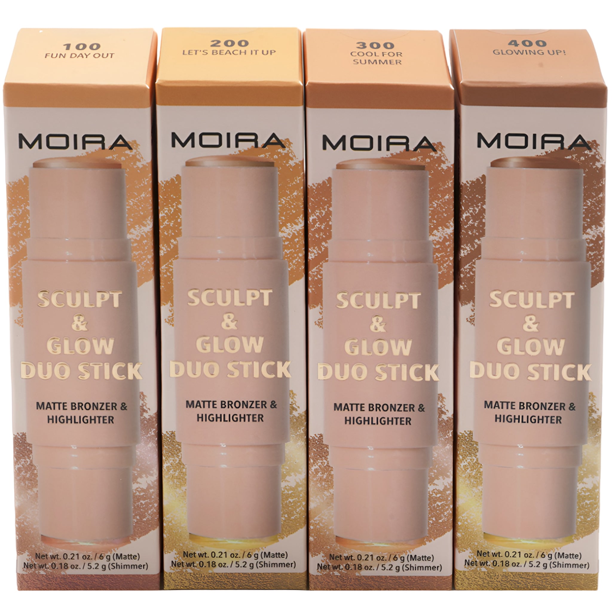 Sculpt & Glow Duo Stick - Moira Beauty | Wholesale Makeup