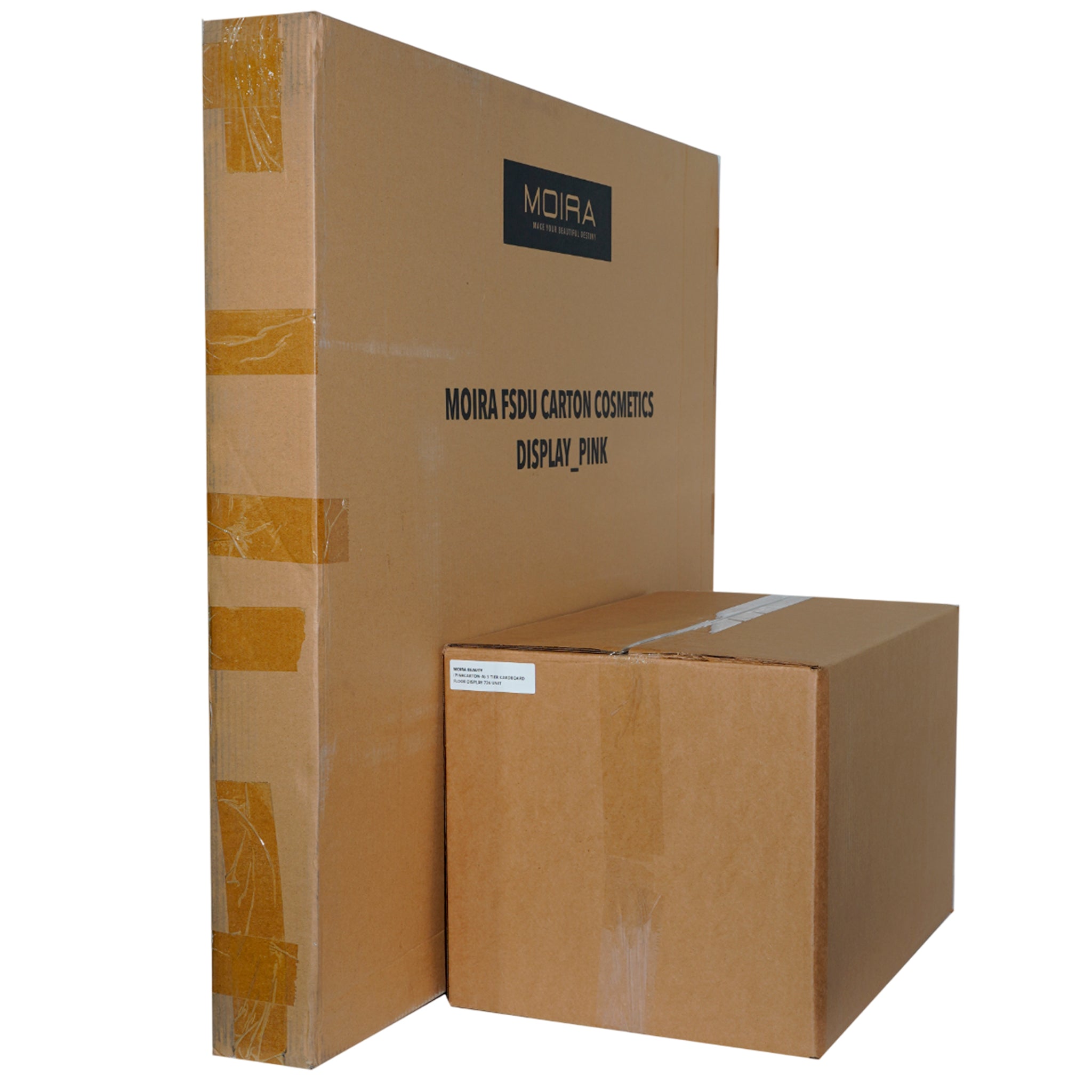 Moira Beauty 5 Tier Cardboard Floor | Wholesale Makeup