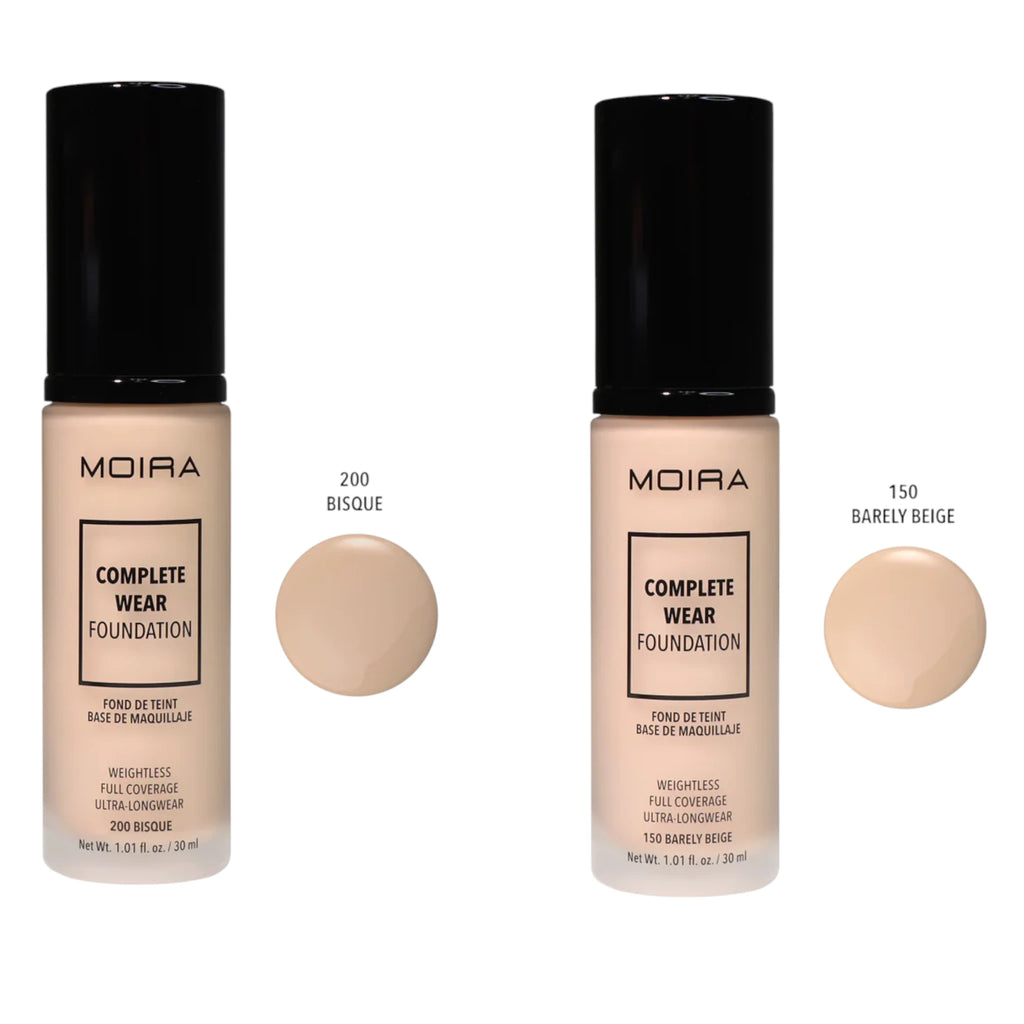 Complete Wear Foundation - Moira Beauty | Wholesale Makeup 
