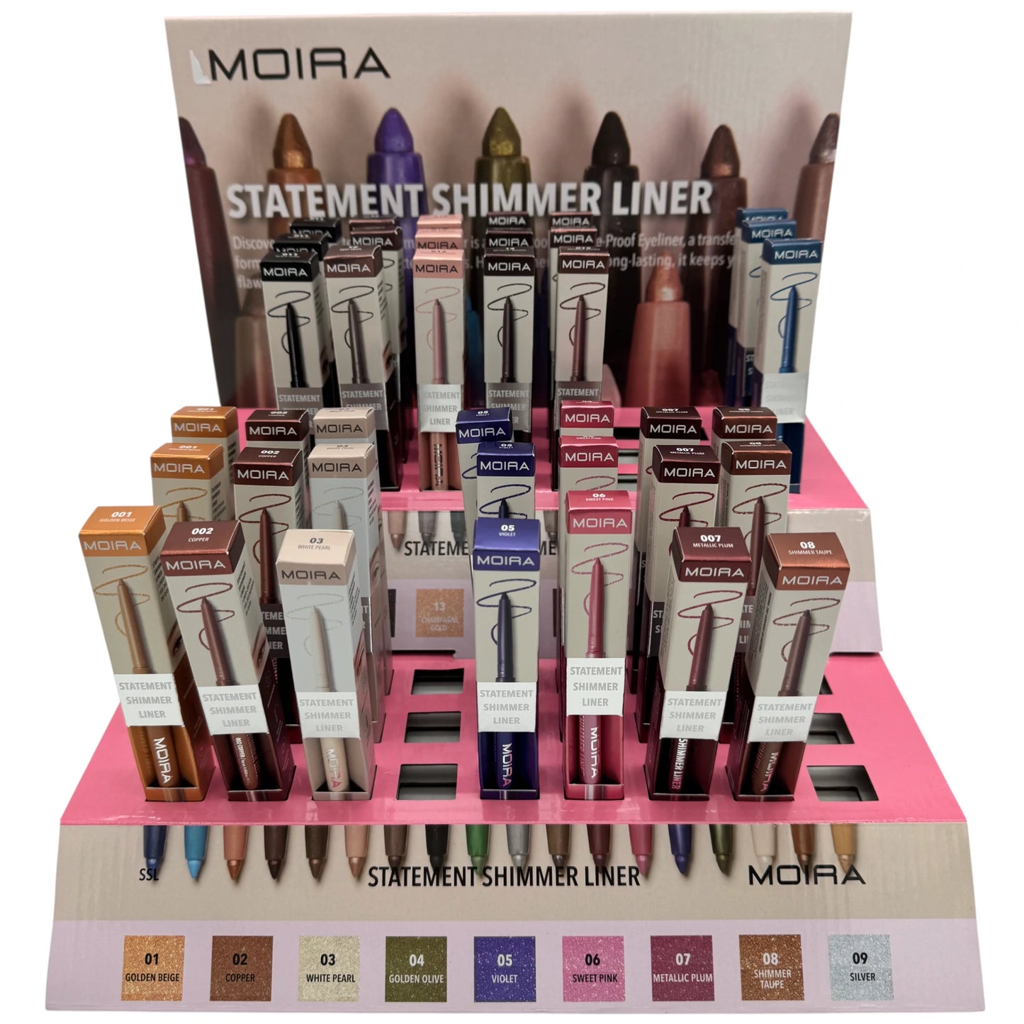 Statement Shimmer Liner Moira Beauty | Wholesale Makeup
