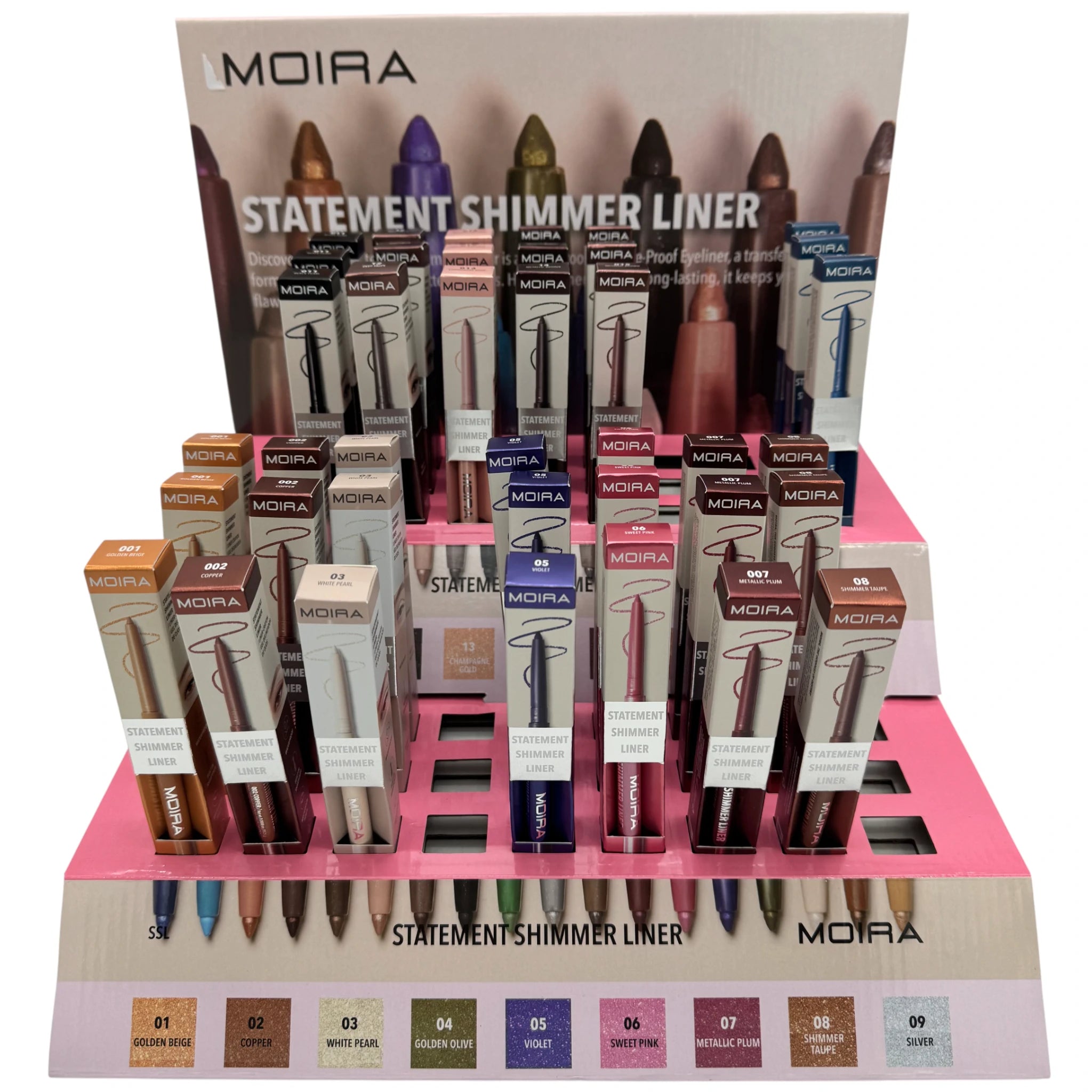 Statement Shimmer Liner Moira Beauty | Wholesale Makeup