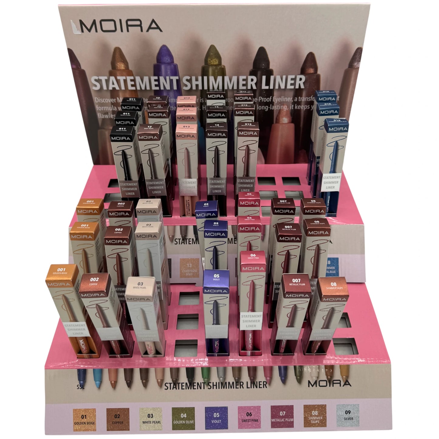 Statement Shimmer Liner Moira Beauty | Wholesale Makeup