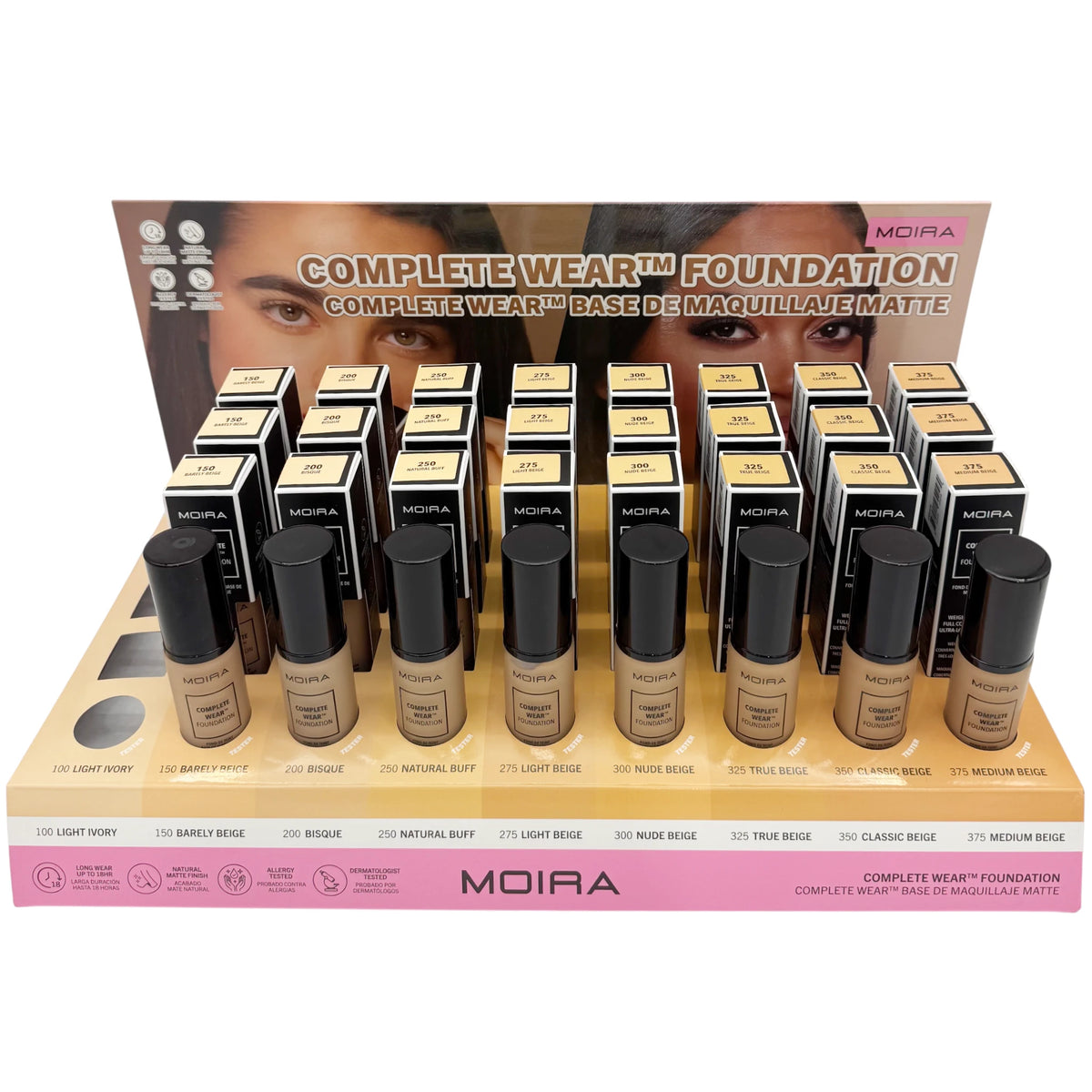 Complete Wear Foundation Moira Beauty | Wholesale Makeup