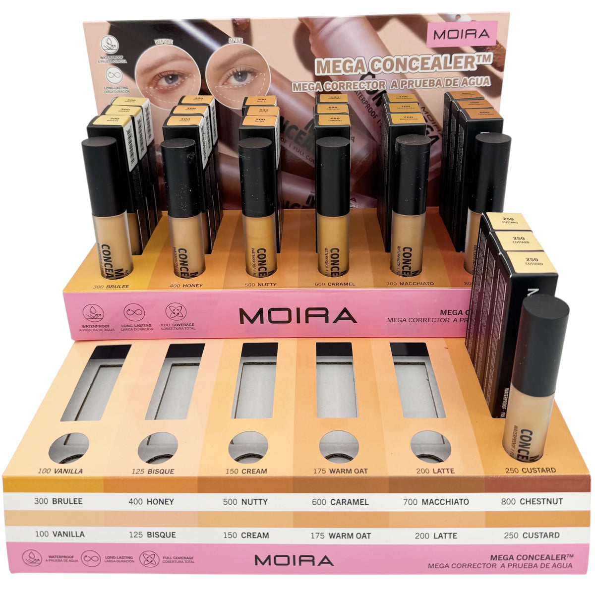 Mega Waterproof Concealer  - Moira Beauty | Wholesale Makeup