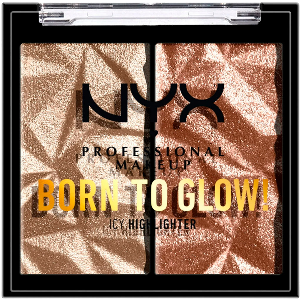 Born To Glow Highlighter Duo Platinum Status NYX | Wholesale Makeup