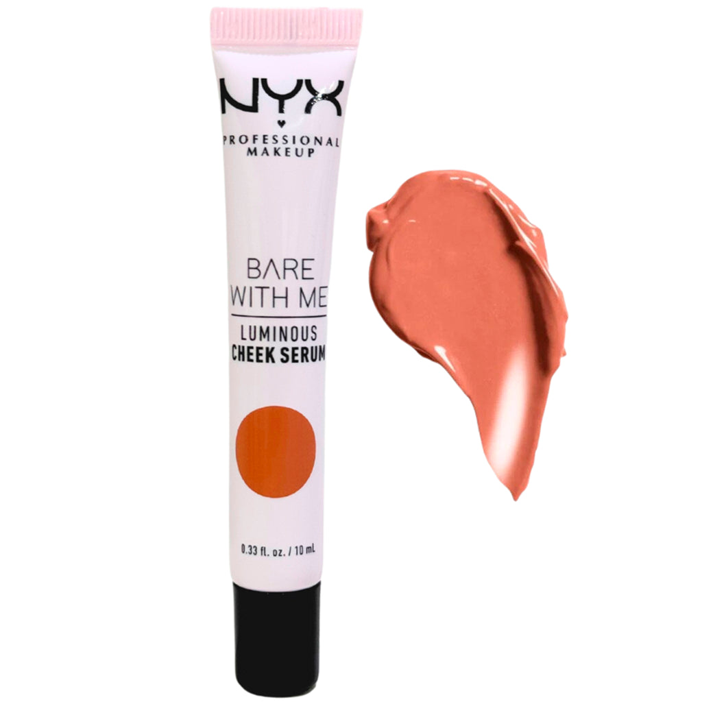 Bare With Me Luminous Cheek Serum Peach Bronze NYX | Wholesale Makeup