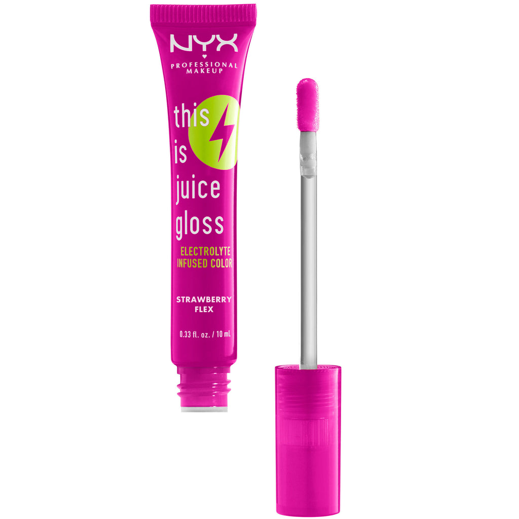 Hydrating Lip Gloss Strawberry Flex NYX | Wholesale Makeup