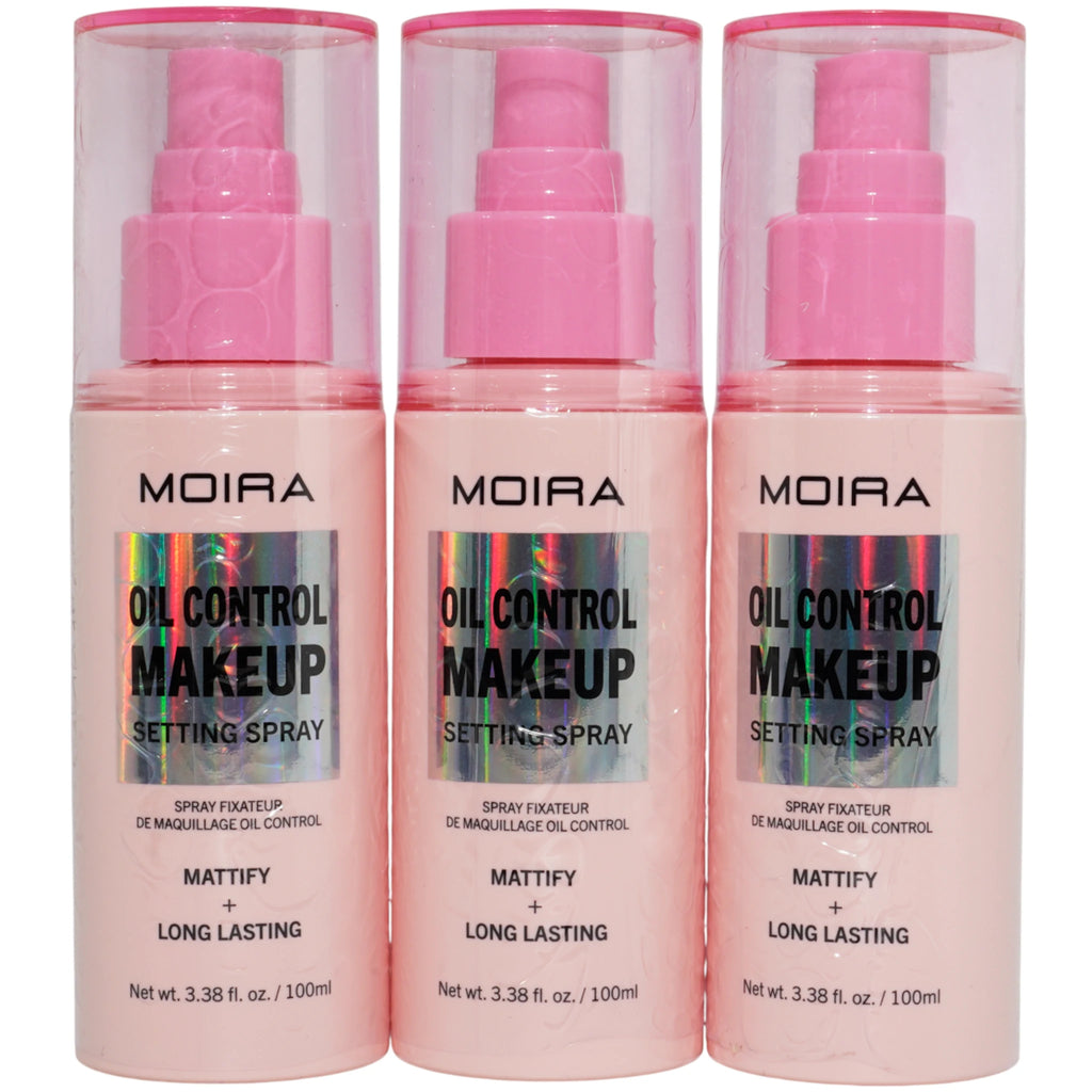 Moira Beauty Oil Control Makeup Setting Spray - Wholesale 3 Units  (OMS001)