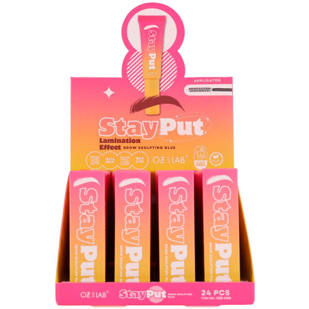 Oz Lab Stay Put Brow Sculpting Glue | Wholesale Makeup