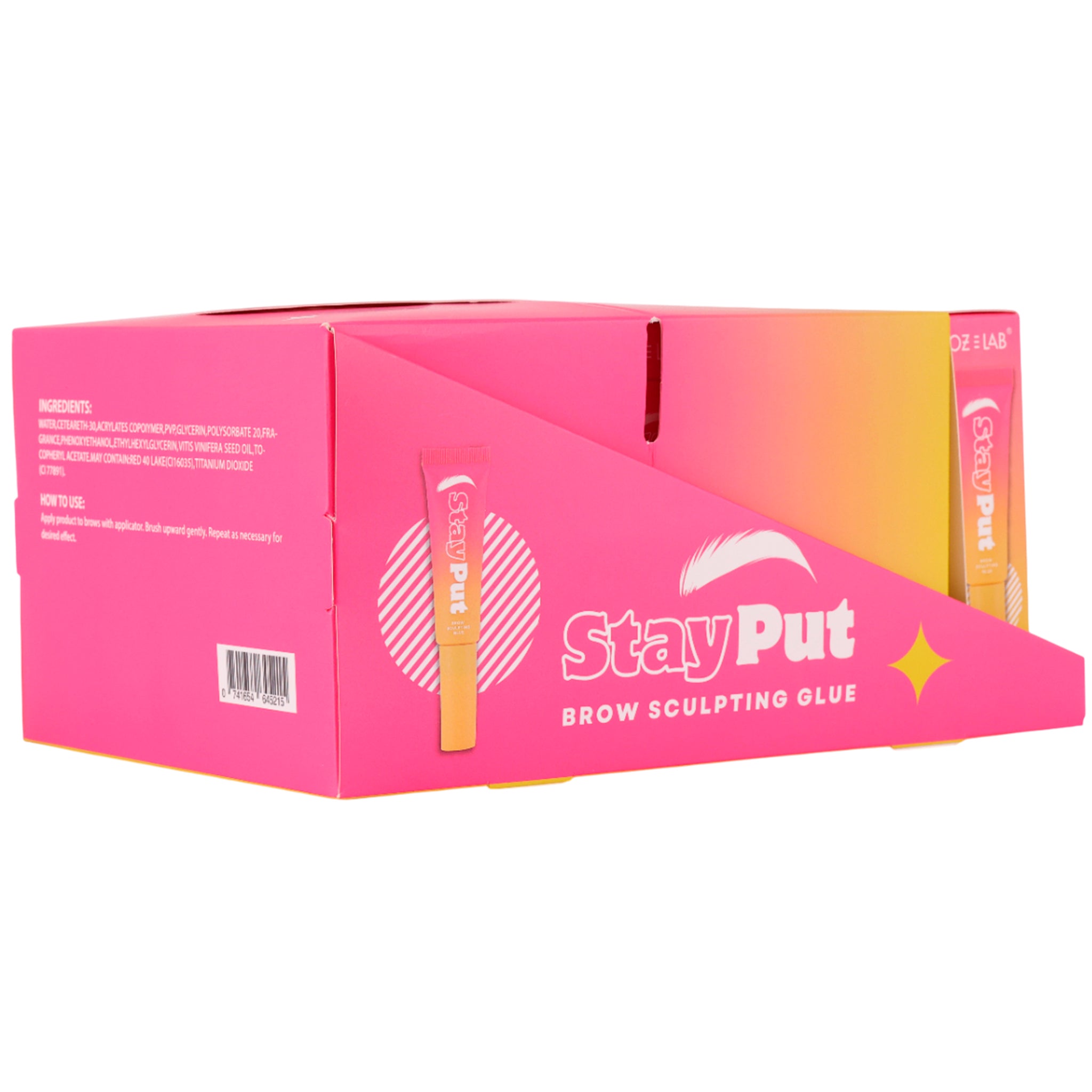 Oz Lab Stay Put Brow Sculpting Glue | Wholesale Makeup