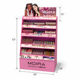 Moira Beauty 5 Tier Cardboard Floor | Wholesale Makeup
