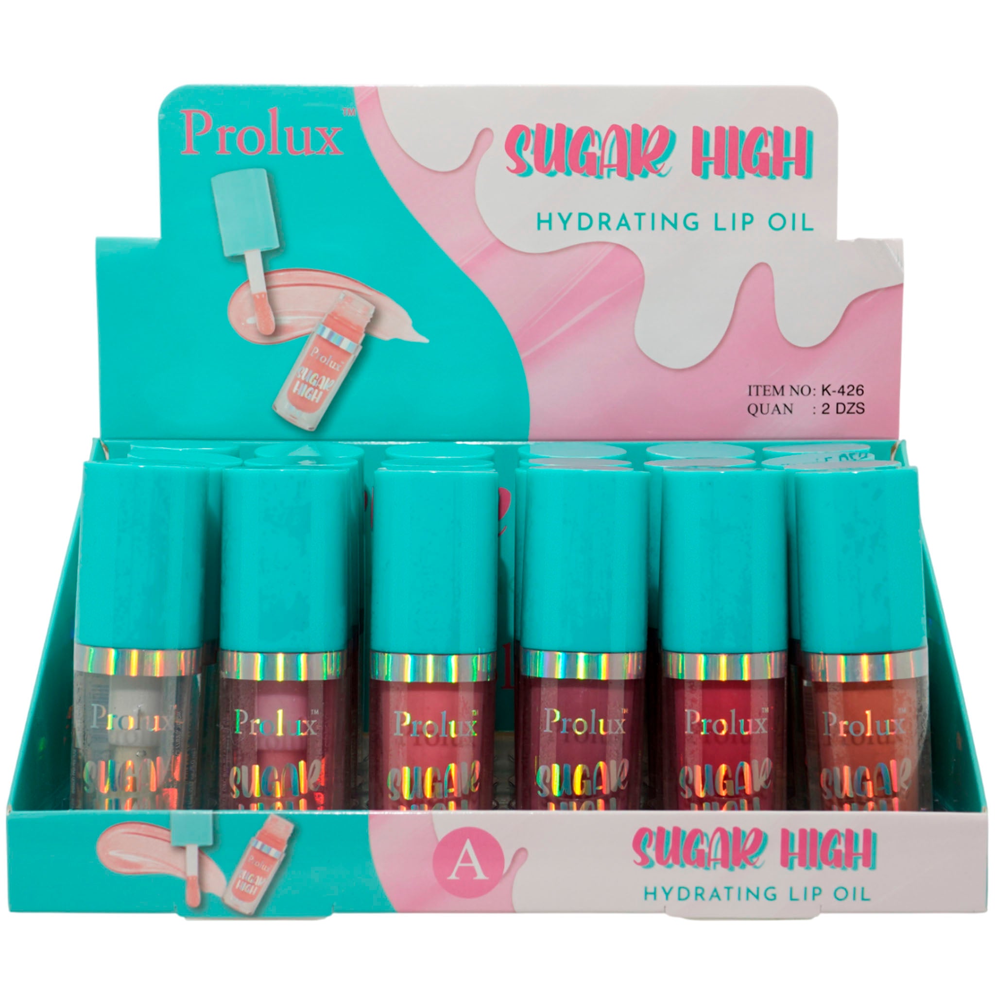Sugar High Hydrating Lip Oil Prolux | Wholesale Makeup