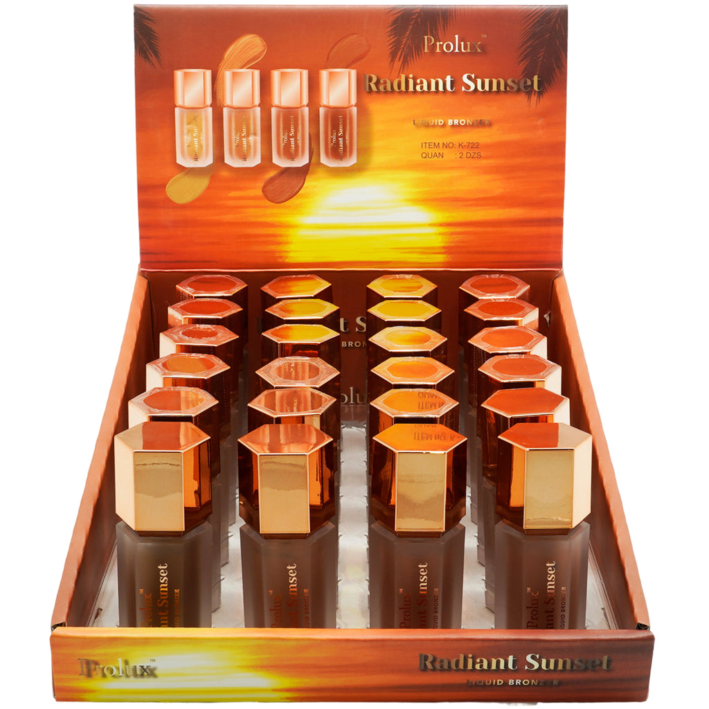 Radiant Sunset Liquid Bronze Prolux | Wholesale Makeup