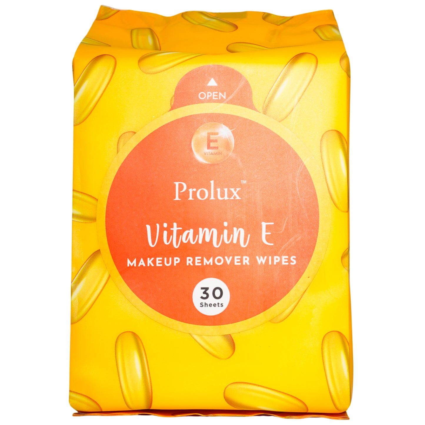 Makeup Remover Wipes Vitamin E - Prolux | Wholesale Makeup