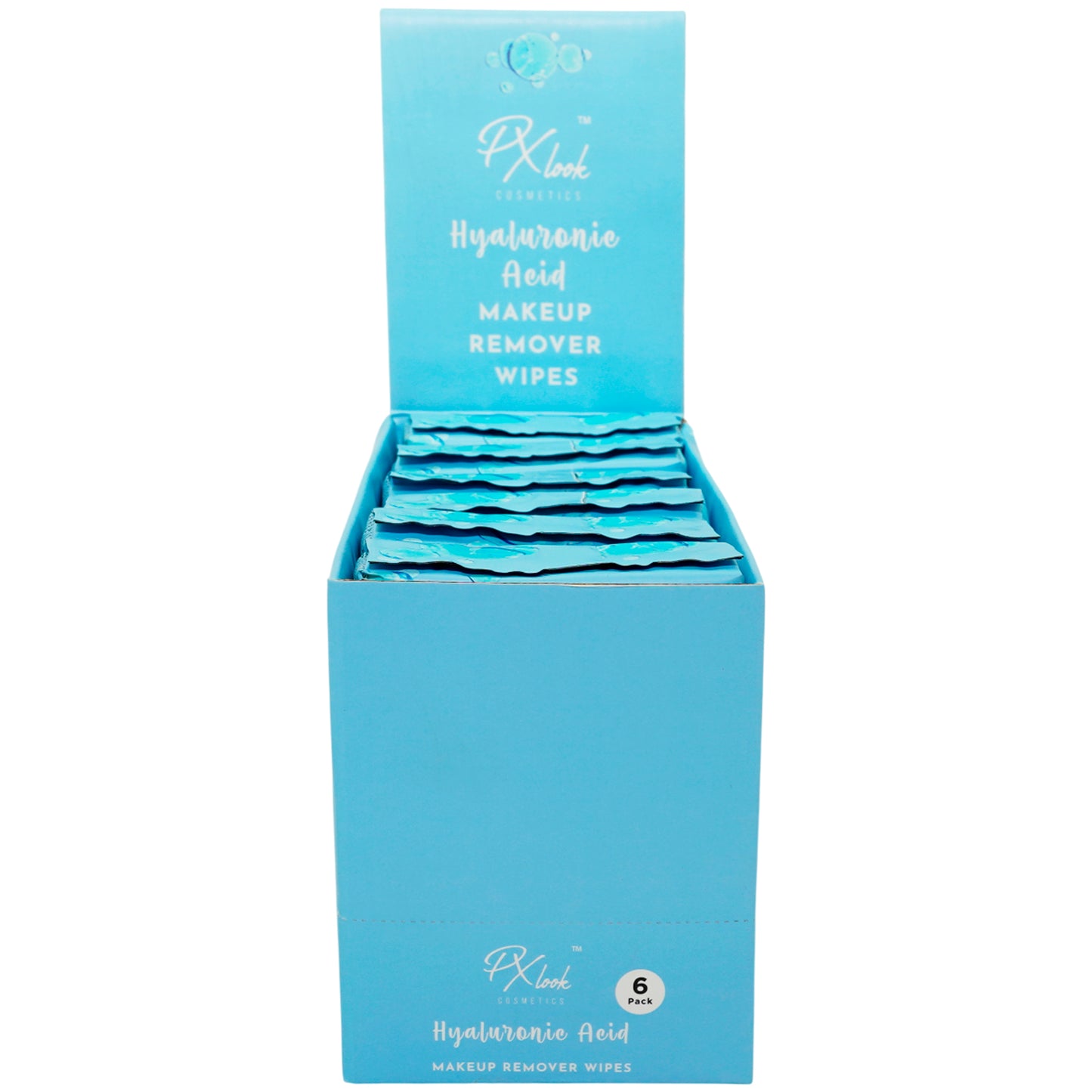Makeup Remover Wipes Hyaluronic Acid - Px Look | Wholesale Makeup