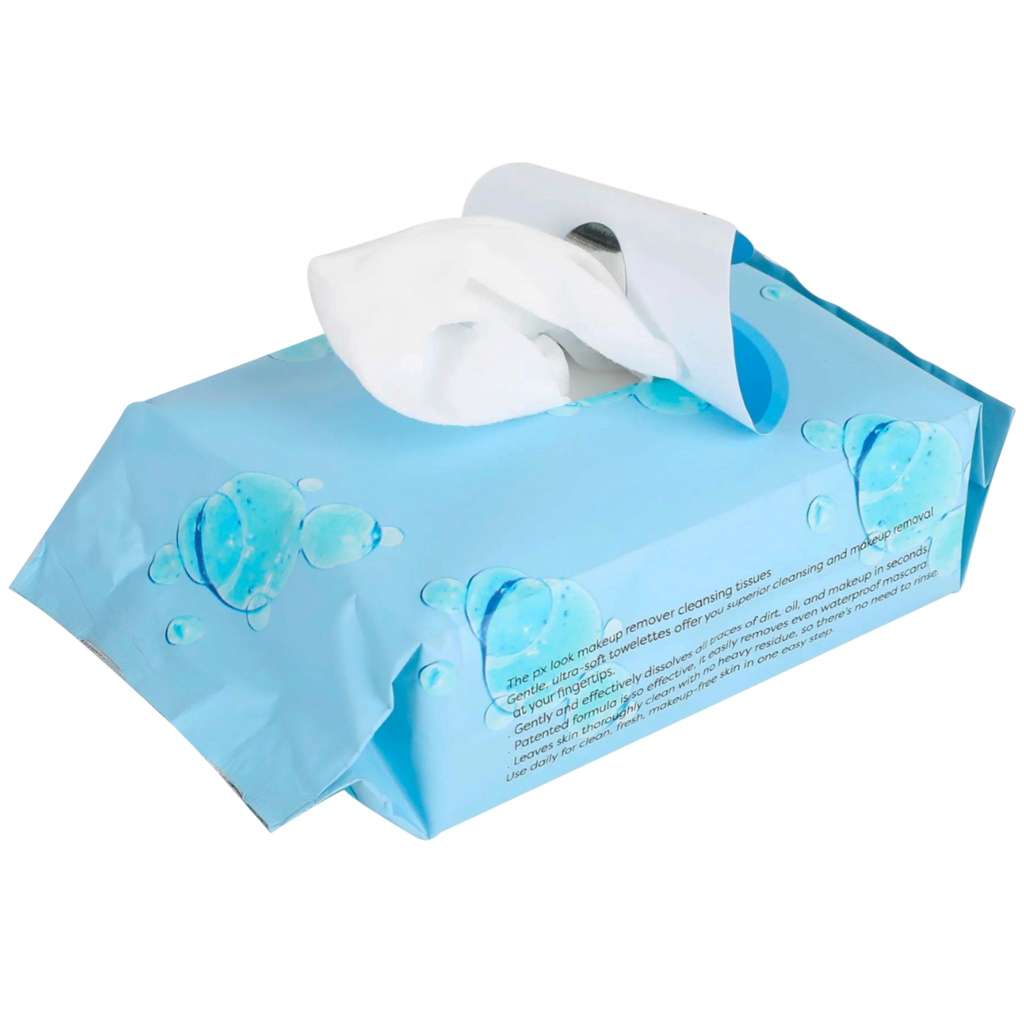 Makeup Remover Wipes Hyaluronic Acid - Px Look | Wholesale Makeup