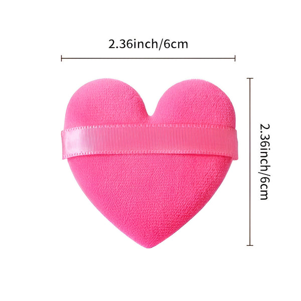 Heart Cosmetic Puff A - Px Look | Wholesale Makeup
