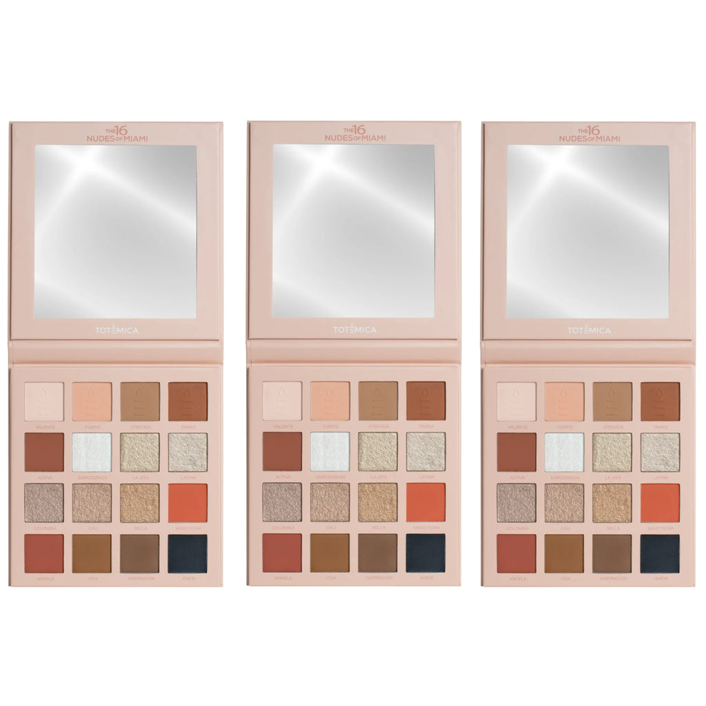 The 16 Nudes Of Miami Palette - Totemica | Wholesale Makeup