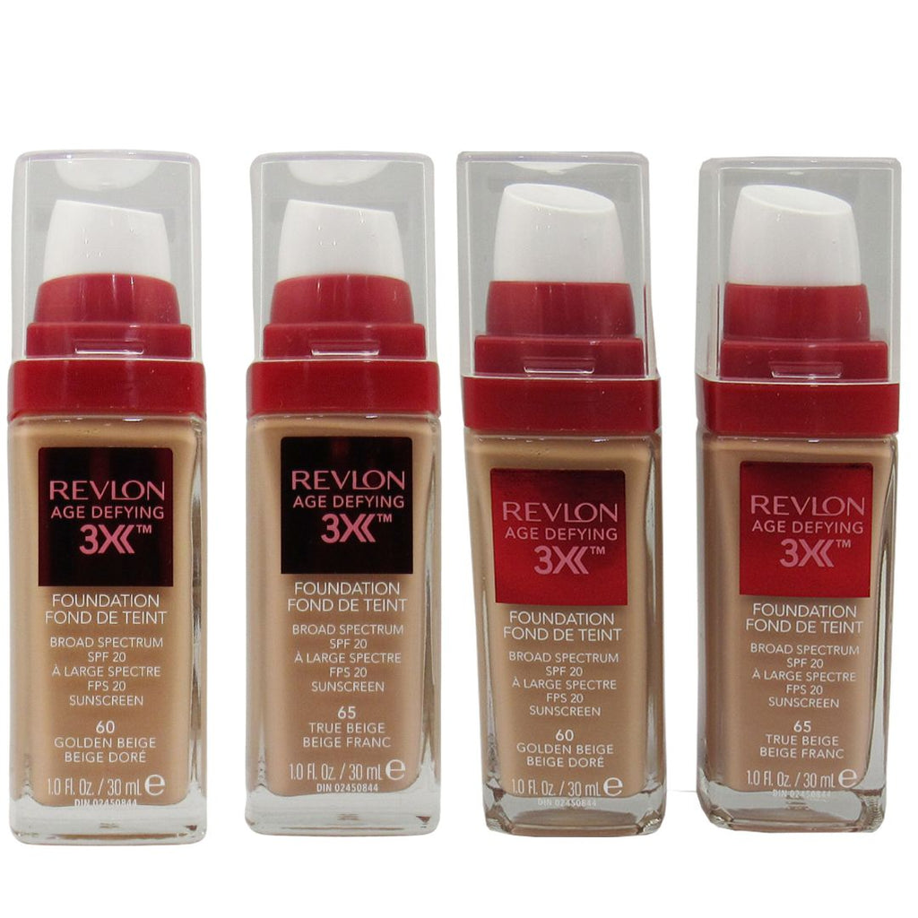 Revlon Age Defyng 3X Makeup Foundation With SPF 50 Assorted