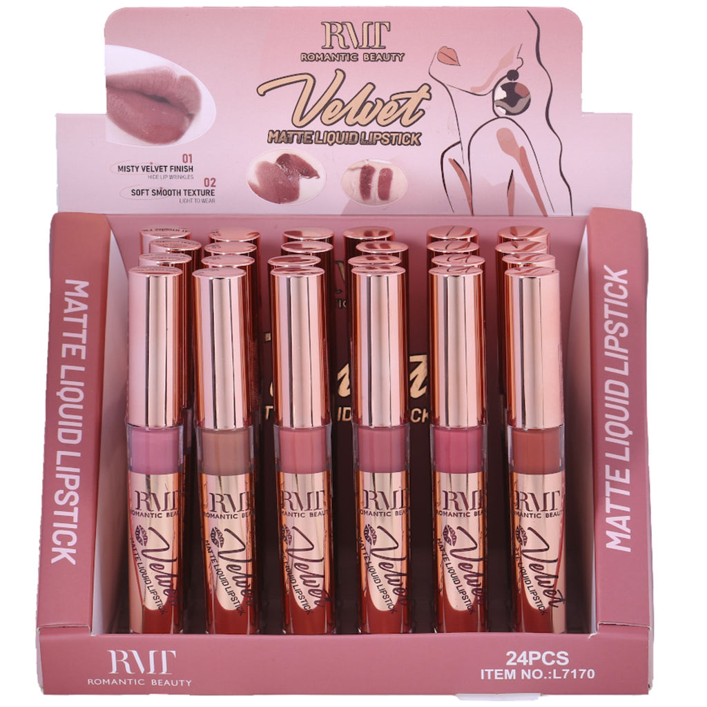 Velvet Matte Liquid Lipstick - Romantic Beauty | Wholesale Makeup