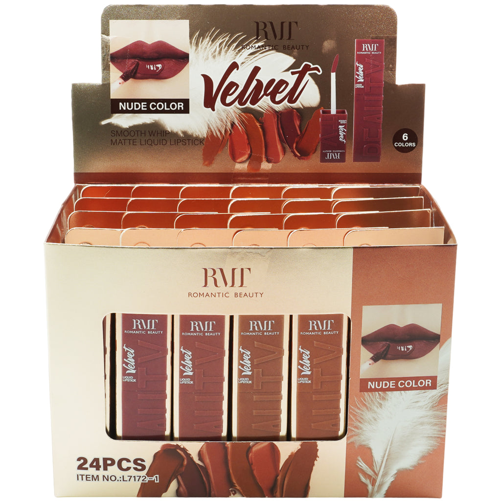 Velvet Liquid Lipstick Romantic Beauty | Wholesale Makeup