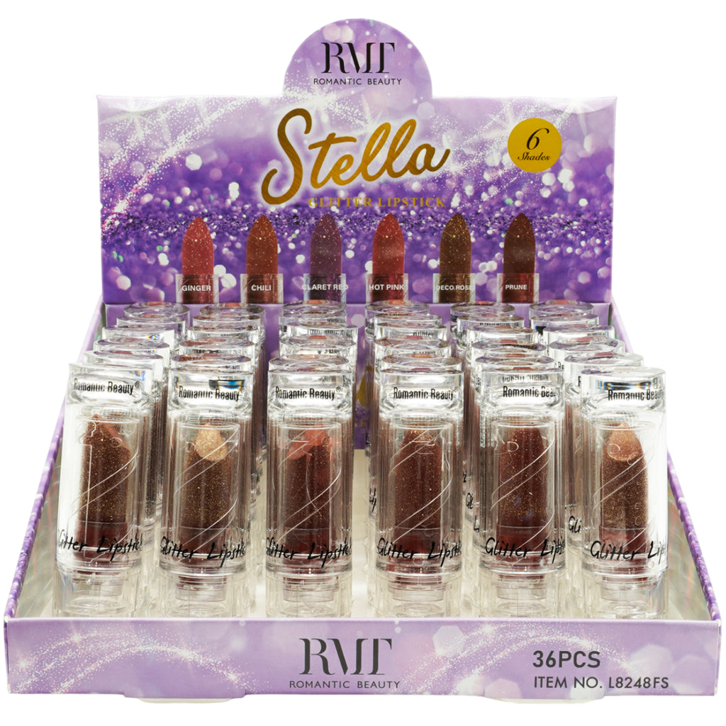 Stella Glitter Lipstick Romantic Beauty | Wholesale Makeup