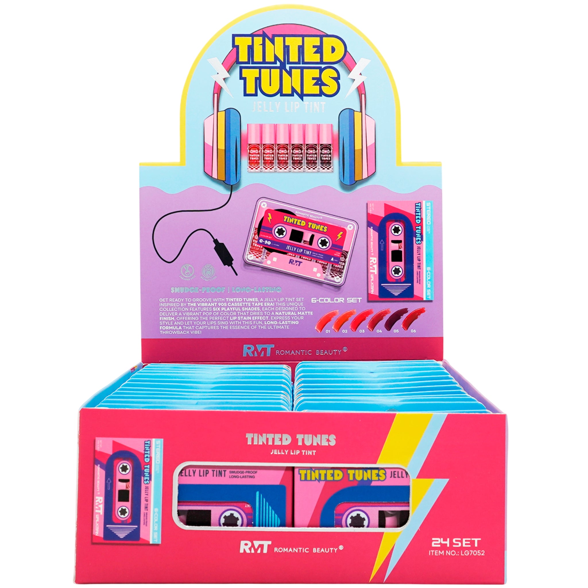 Tinted Tunes Jelly Lip Tint - Romantic Beauty | Wholesale Makeup