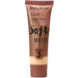 Soft Matte Foundation Bege #3 - Ruby Rose | Wholesale Makeup