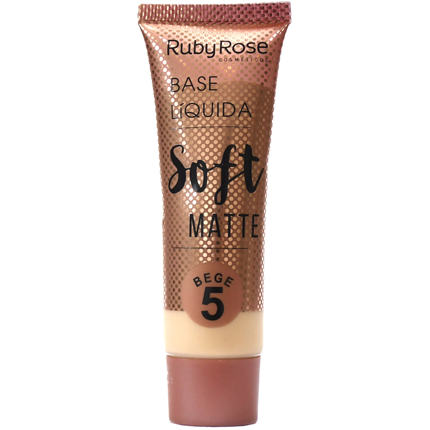Soft Matte Foundation Bege #5 - Ruby Rose | Wholesale Makeup