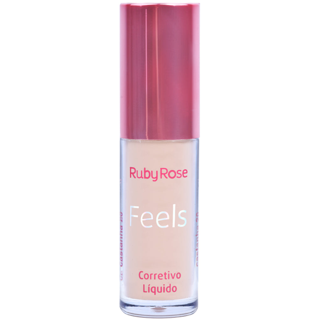 Feels Liquid Concealer Castanha 20 - Ruby Rose | Wholesale Makeup