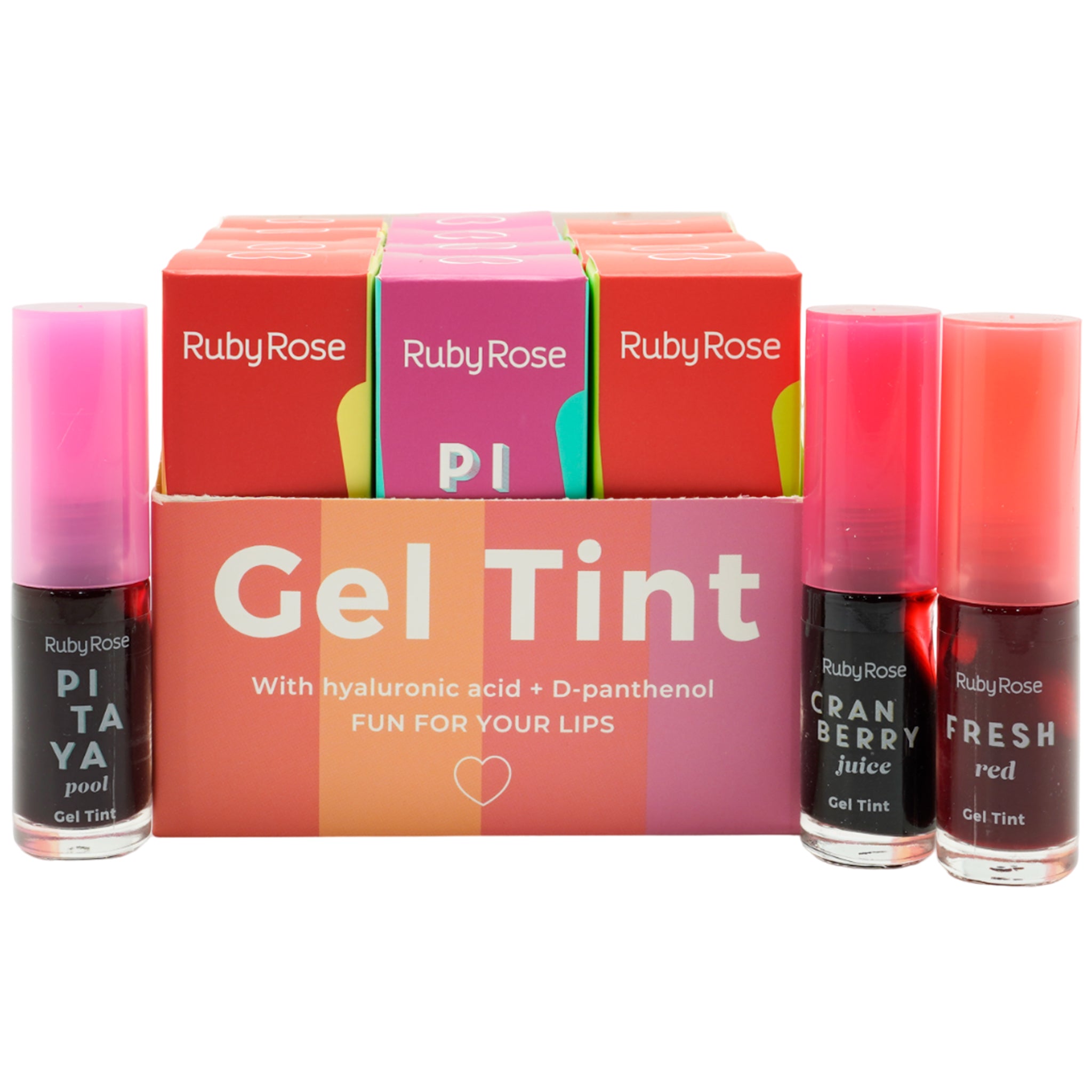 Lip Tint - Gel Tint - Ruby Rose | Wholesale Makeup – wholesalemakeup.com