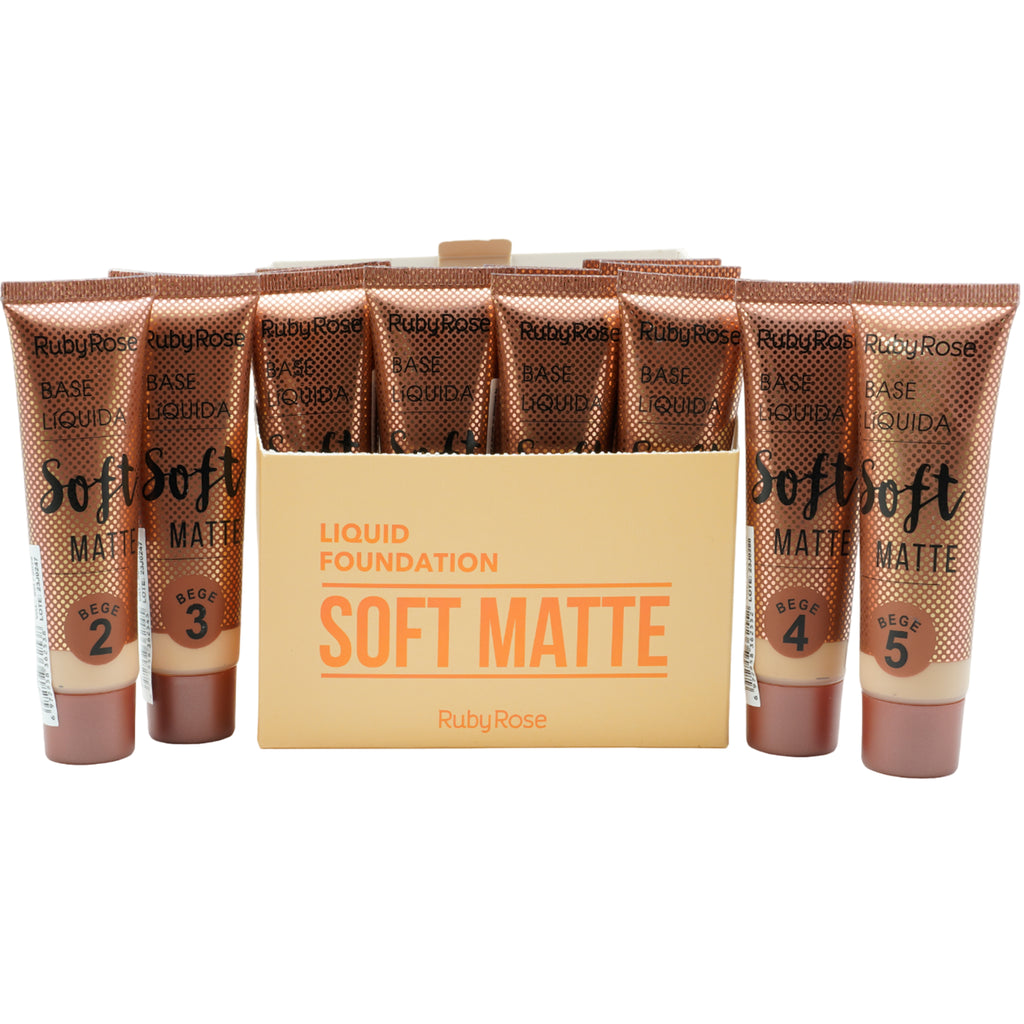 Soft Matte Foundation Beige - Ruby Rose | Wholesale Makeup