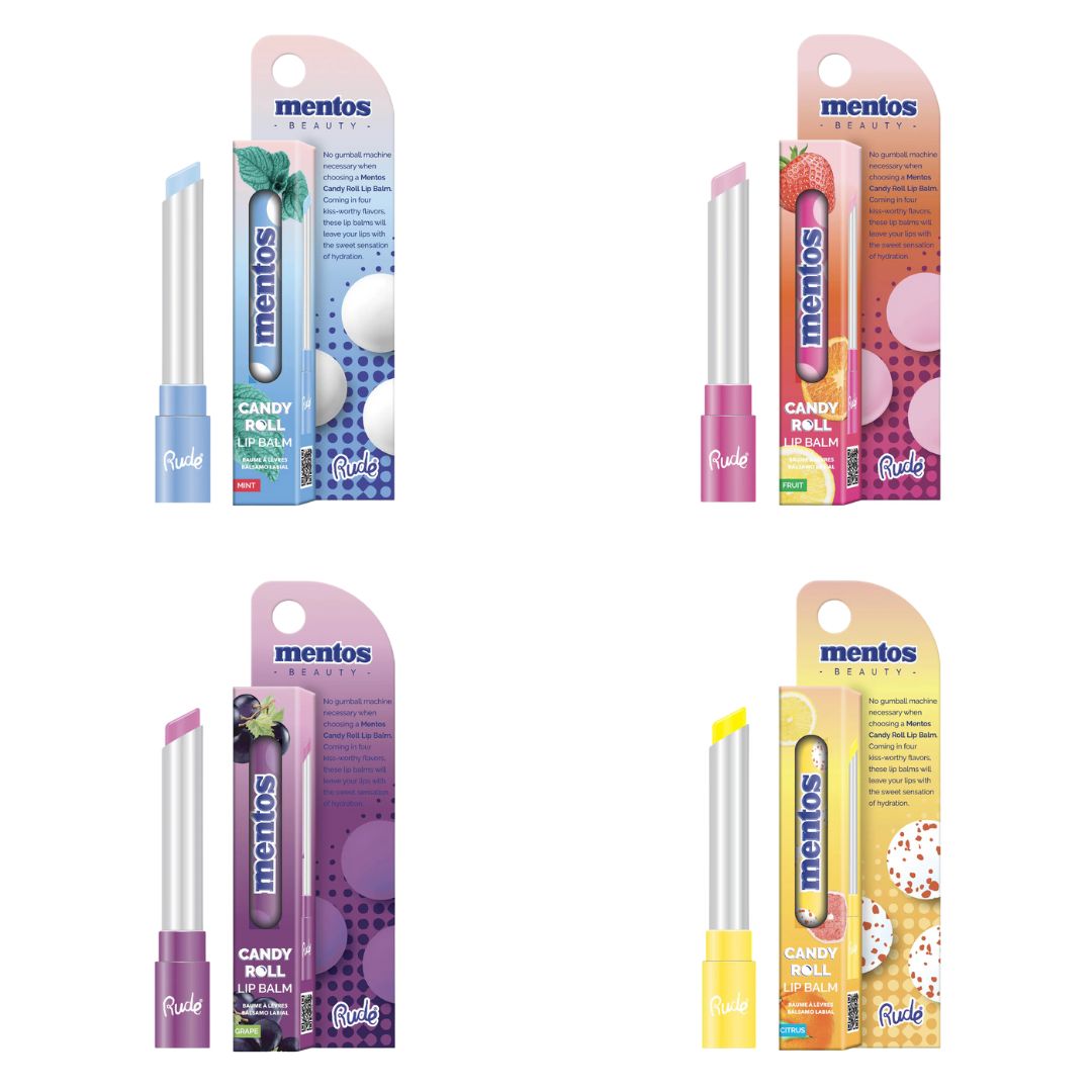 Mentos Table Top Set A - Rude Cosmetics | Wholesale Makeup