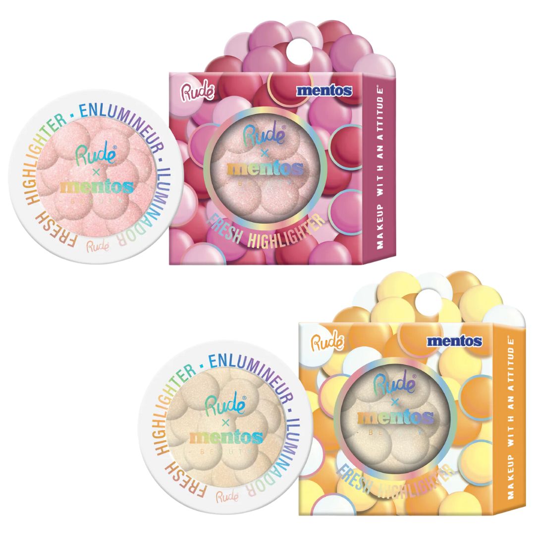 Mentos Table Top Set A - Rude Cosmetics | Wholesale Makeup