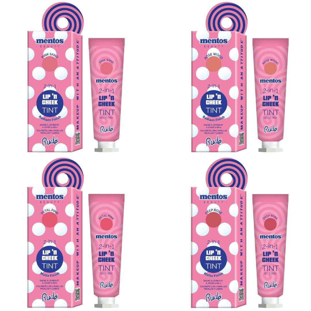 Mentos Table Top Set A - Rude Cosmetics | Wholesale Makeup
