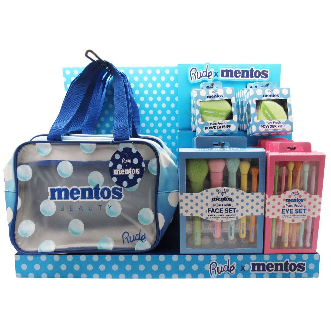 Mentos Table Top Set B - Rude Cosmetics | Wholesale Makeup
