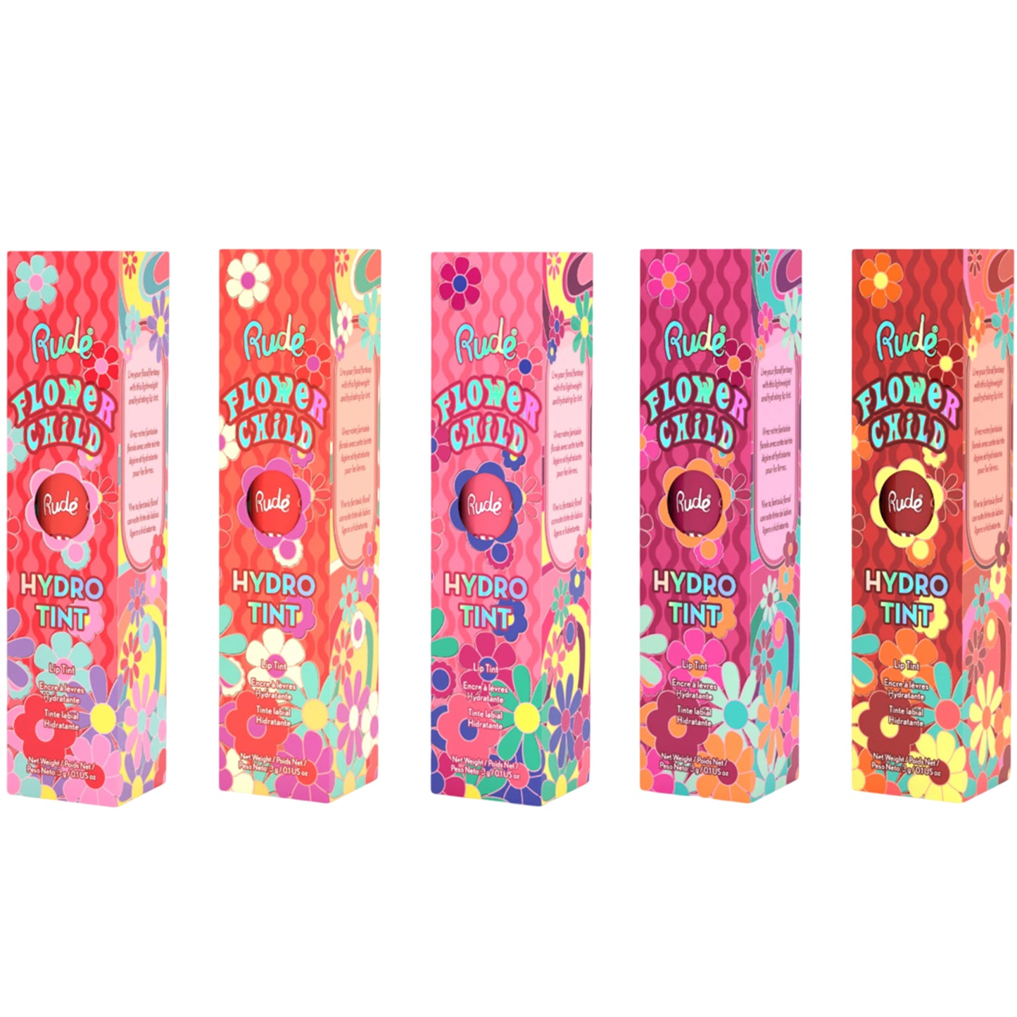 Flower Child Hydro Tint - Rude Cosmetics | Wholesale Makeup 