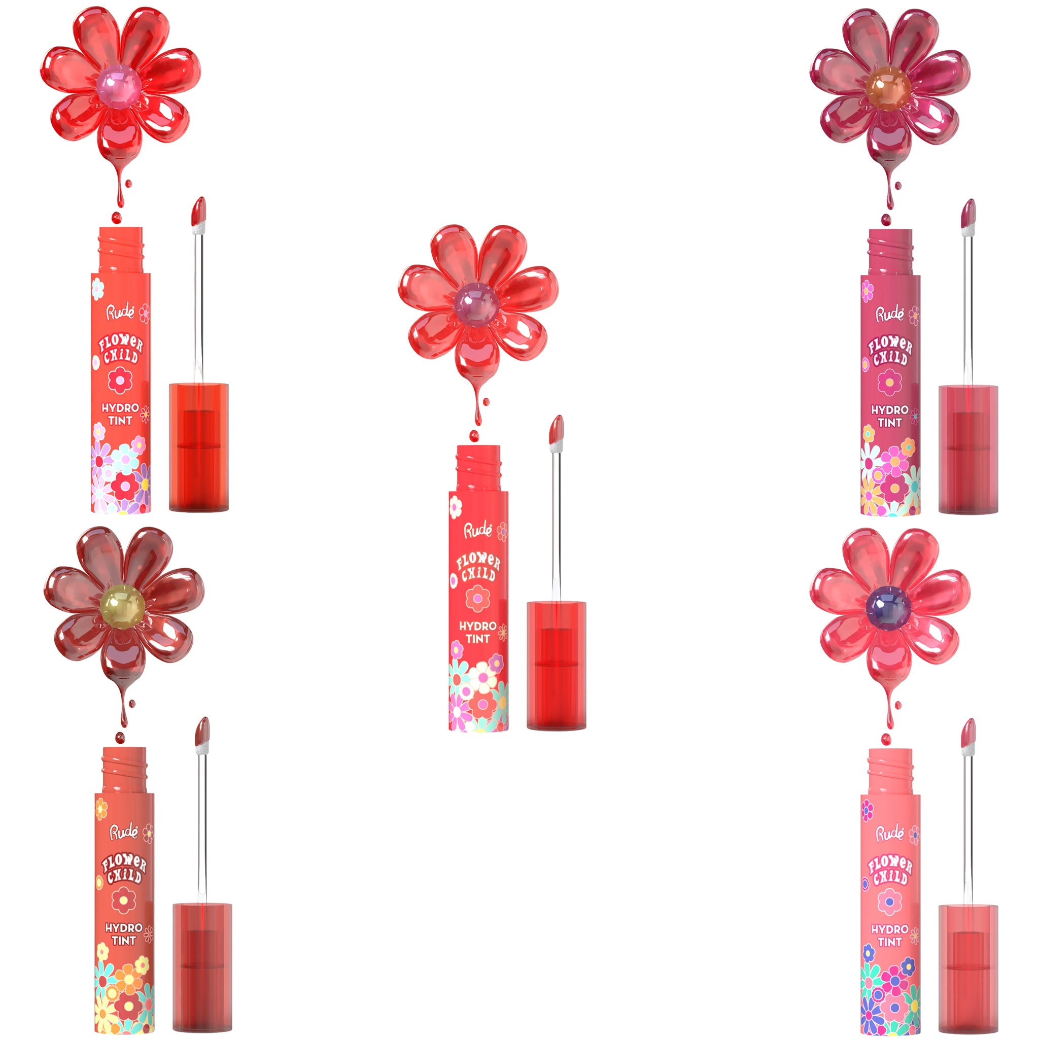 Flower Child Hydro Tint - Rude Cosmetics | Wholesale Makeup 