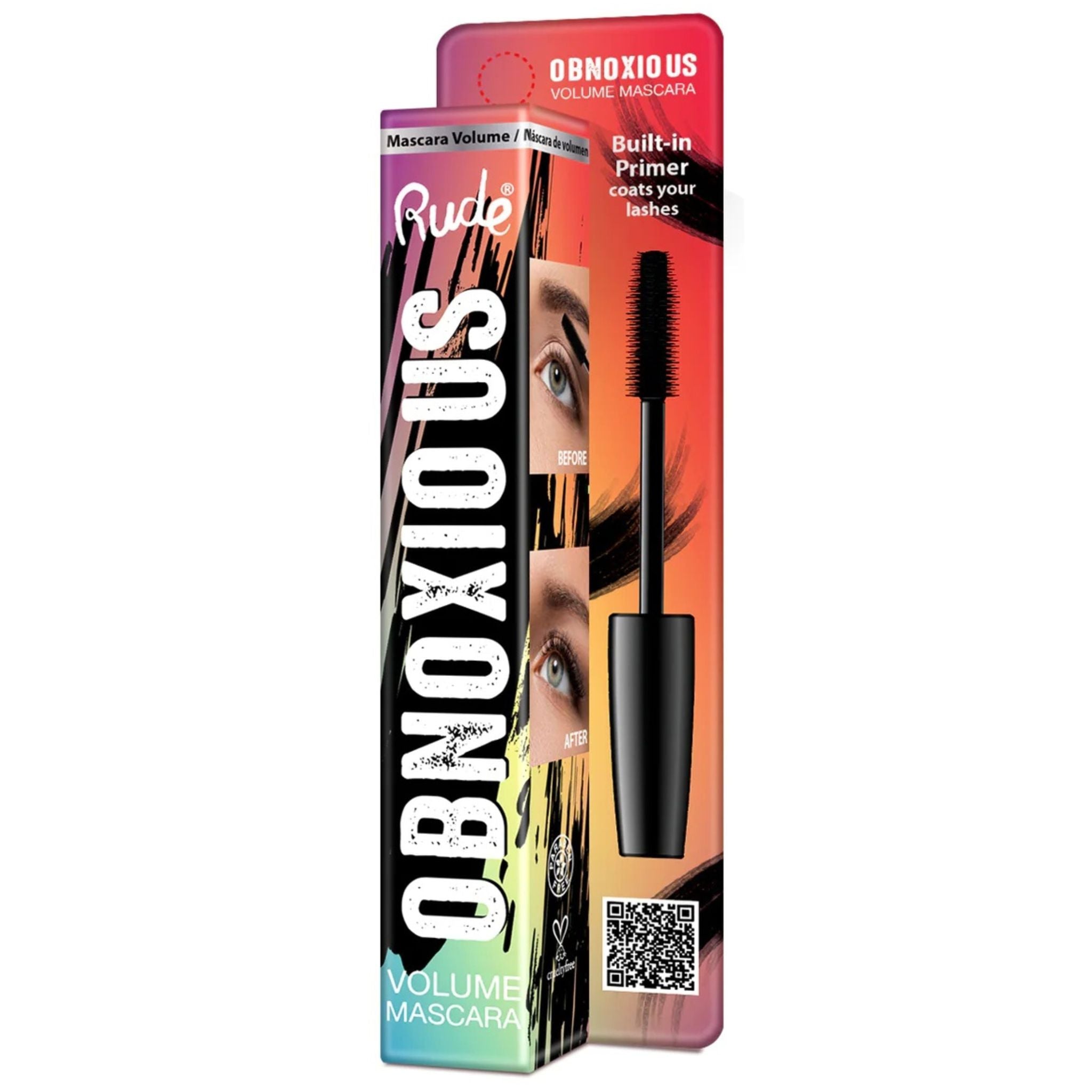 Obnoxious Volume Mascara - Rude Cosmetics | Wholesale Makeup