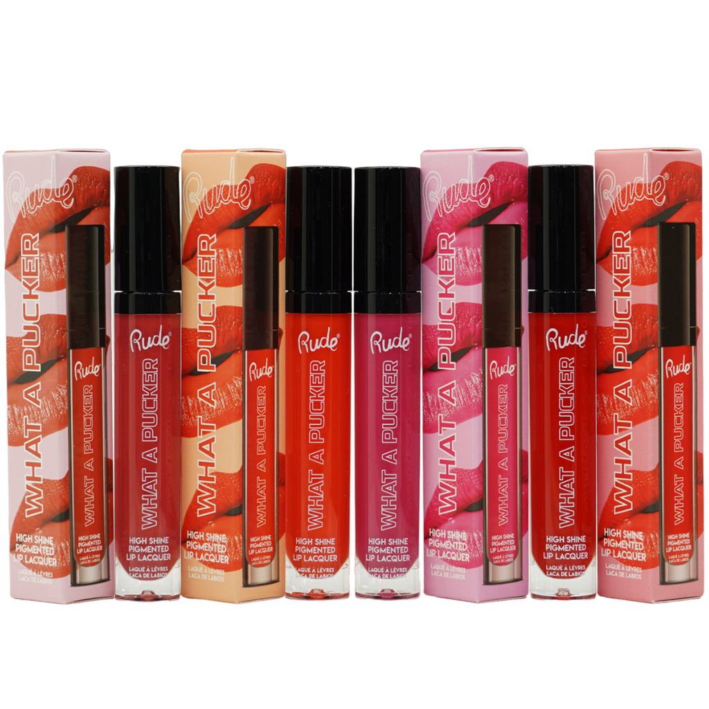 What A Pucker Lip Lacquer - Rude Cosmetics | Wholesale Makeup