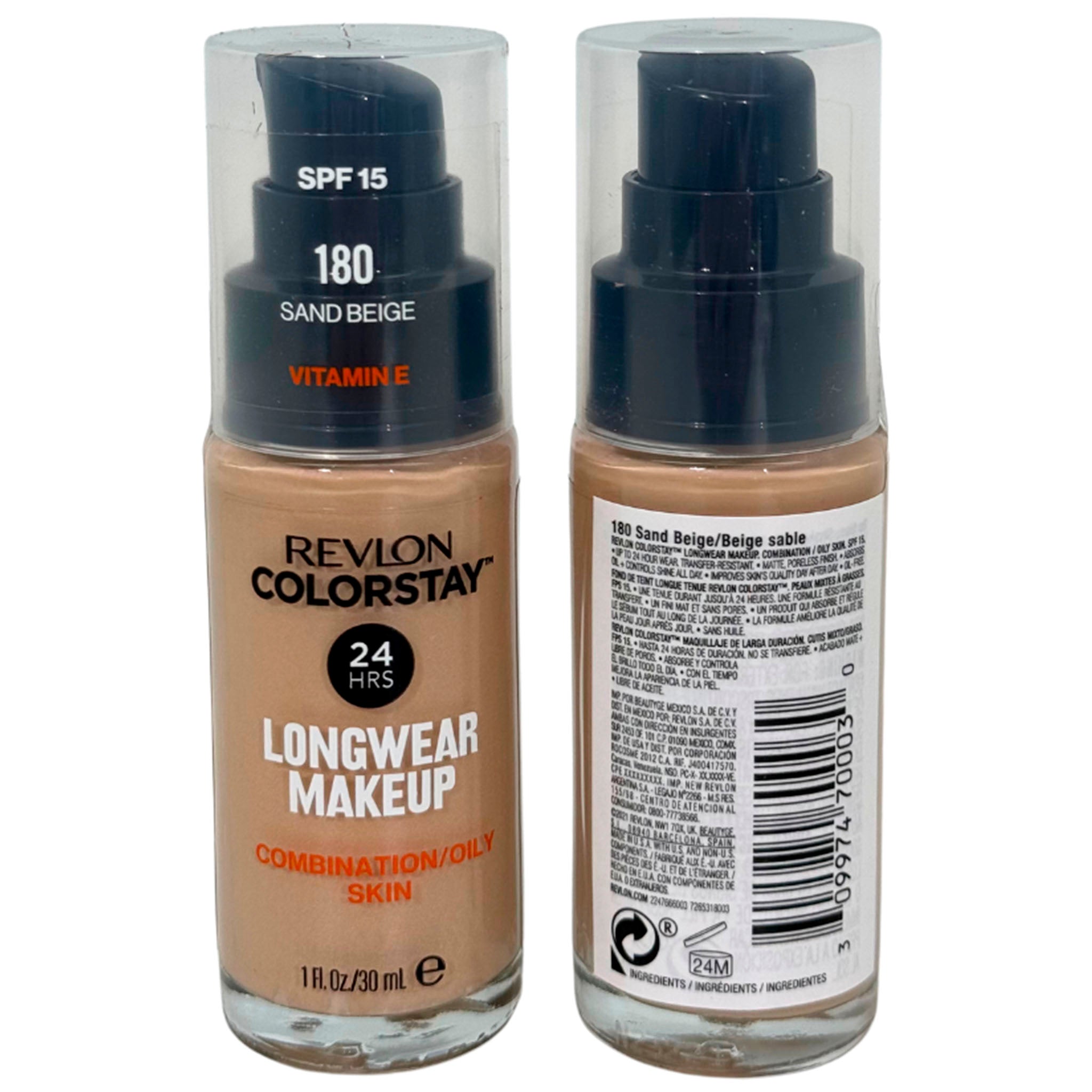 Colorstay Liquid Foundation #180 Revlon | Wholesale Makeup