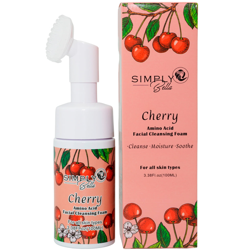 Cherry Amino Acid Facial Cleansing Simply Bella | Wholesale Makeup