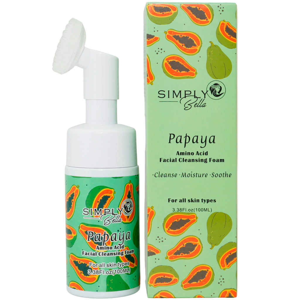 Papaya Amino Acid Facial Cleansing Simply Bella | Wholesale Makeup