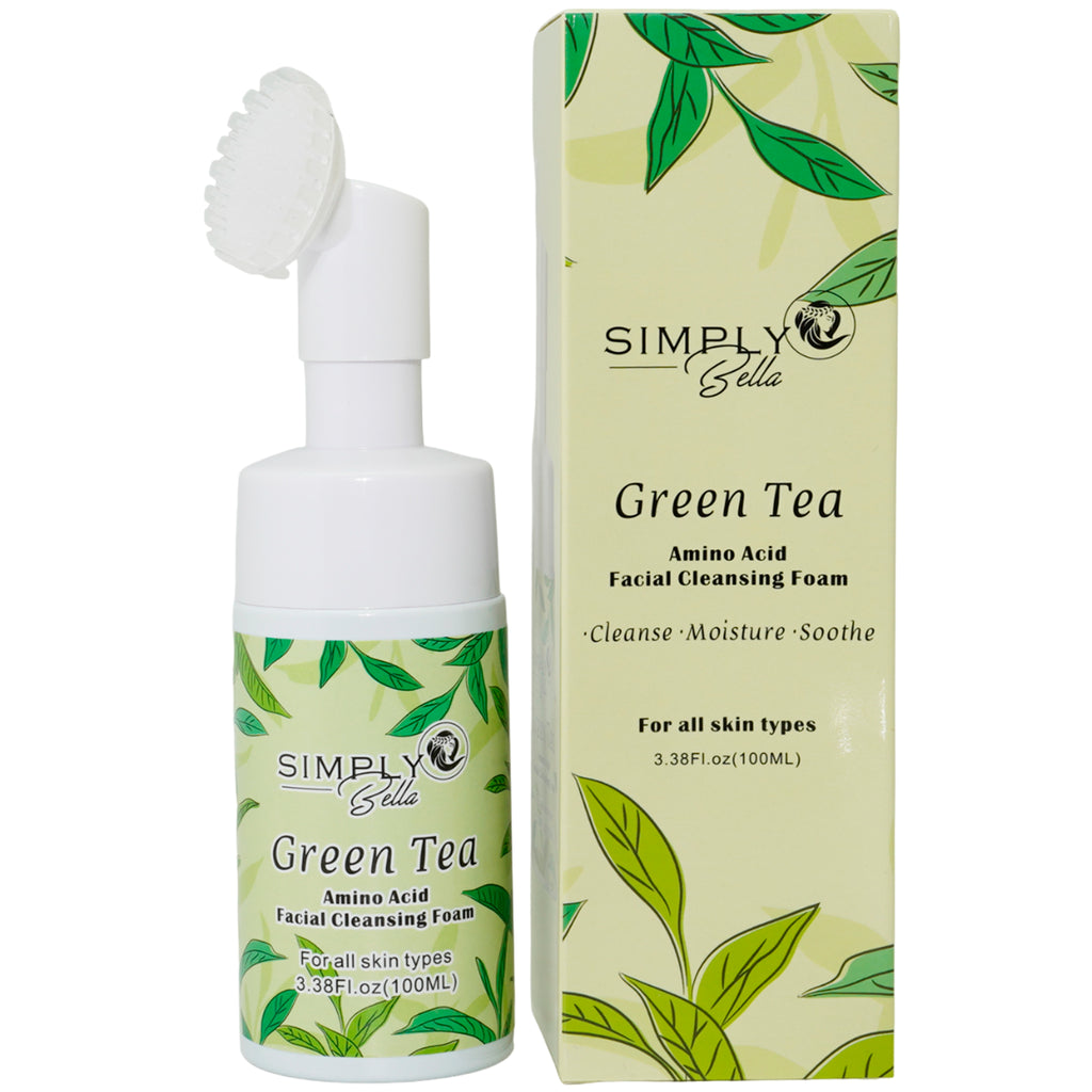 Green Tea Amino Acid Facial Cleansing Simply Bella | Wholesale Makeup