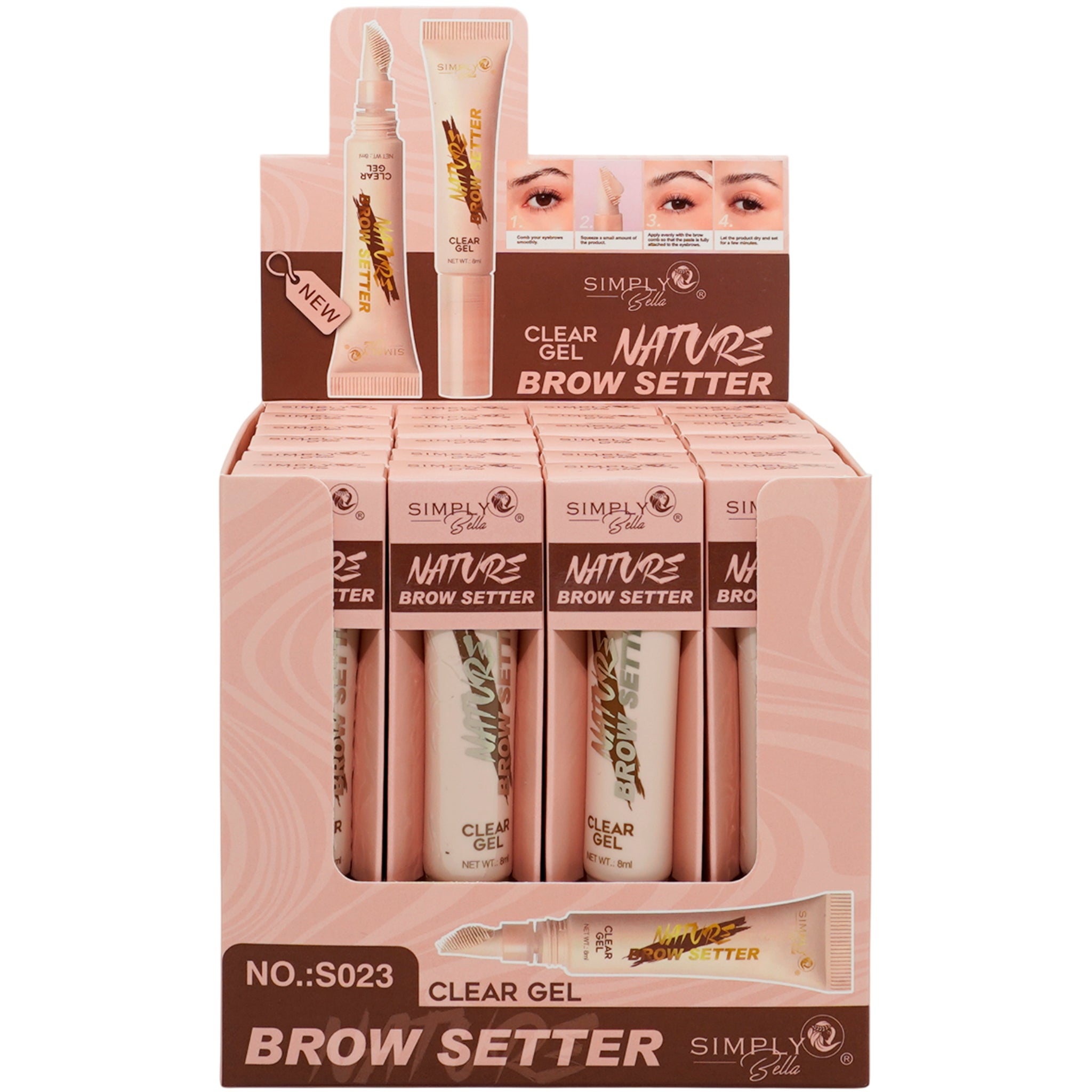 Nature Eyebrow Gel - Simply Bella | Wholesale Makeup