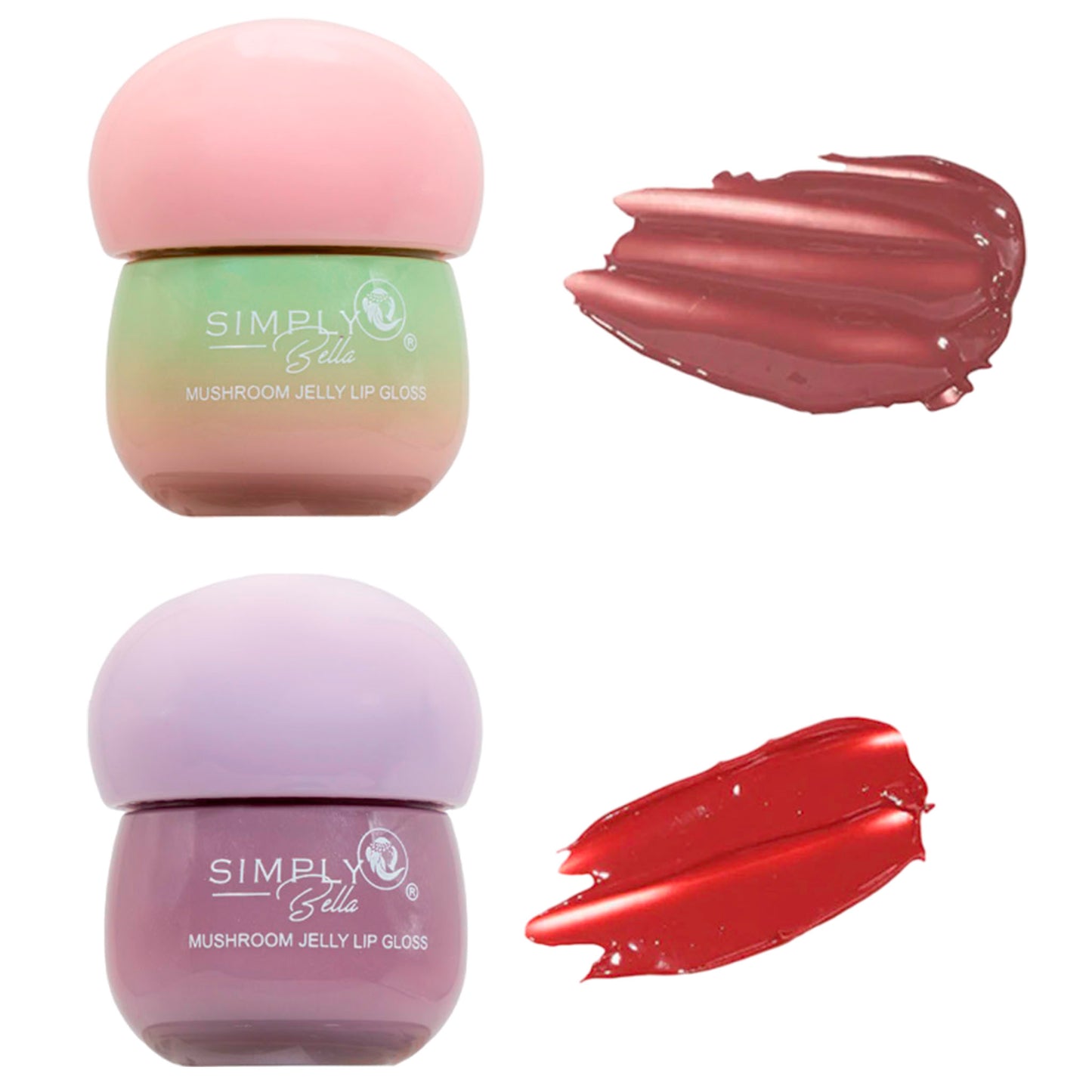 Mushroom Jelly Lip Gloss - Simply Bella | Wholesale Makeup